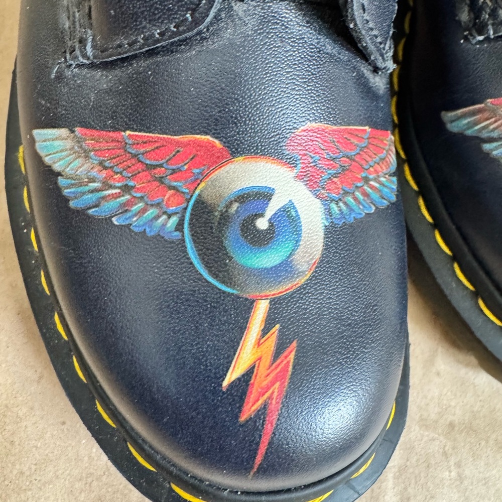 Dr Martens x Rick Griffins Eye 1460 Backhand Boot. M5/W6 - Picture 7 of 14